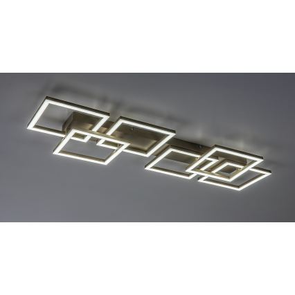 Rabalux - LED Dæmpbar loftlampe LED/40W/230V 3000-6500K 33x100 cm beige + fjernbetjening