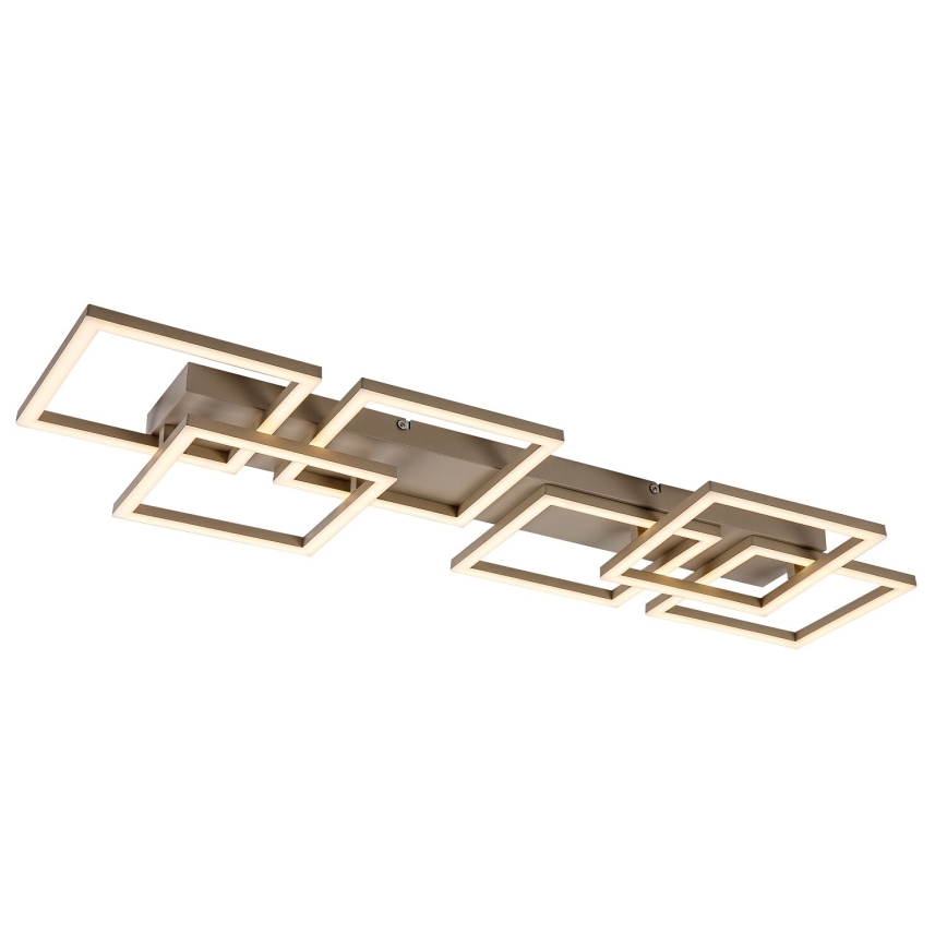 Rabalux - LED Dæmpbar loftlampe LED/40W/230V 3000-6500K 33x100 cm beige + fjernbetjening