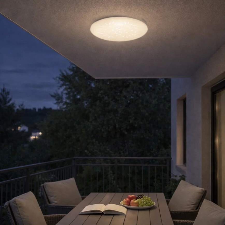 Rabalux - LED loftlampe til badeværelse LED/18W/230V IP44 4000K Ø 32 cm