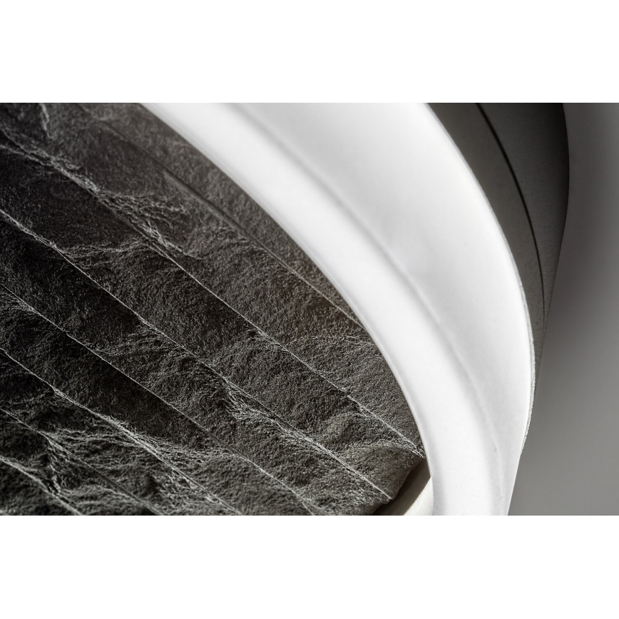Rabalux - LED Dæmpbar loftlampe LED/24W/230V 3000-6500K Ø 40 cm sort + fjernbetjening