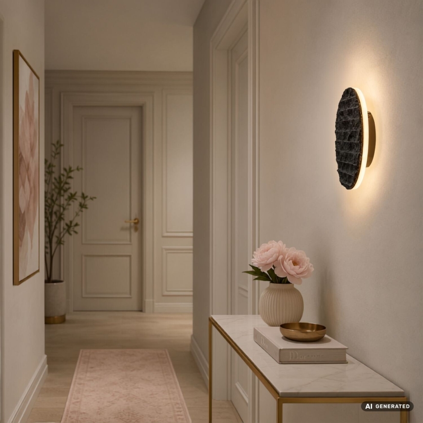 Rabalux - LED Væglampe LED/12W/230V 3000/4500/6500K sort