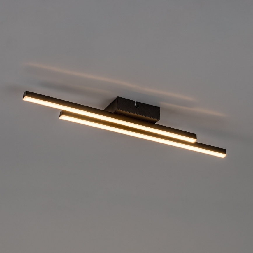 Rabalux - LED loftlampe LED/12W/230V 3000K sort