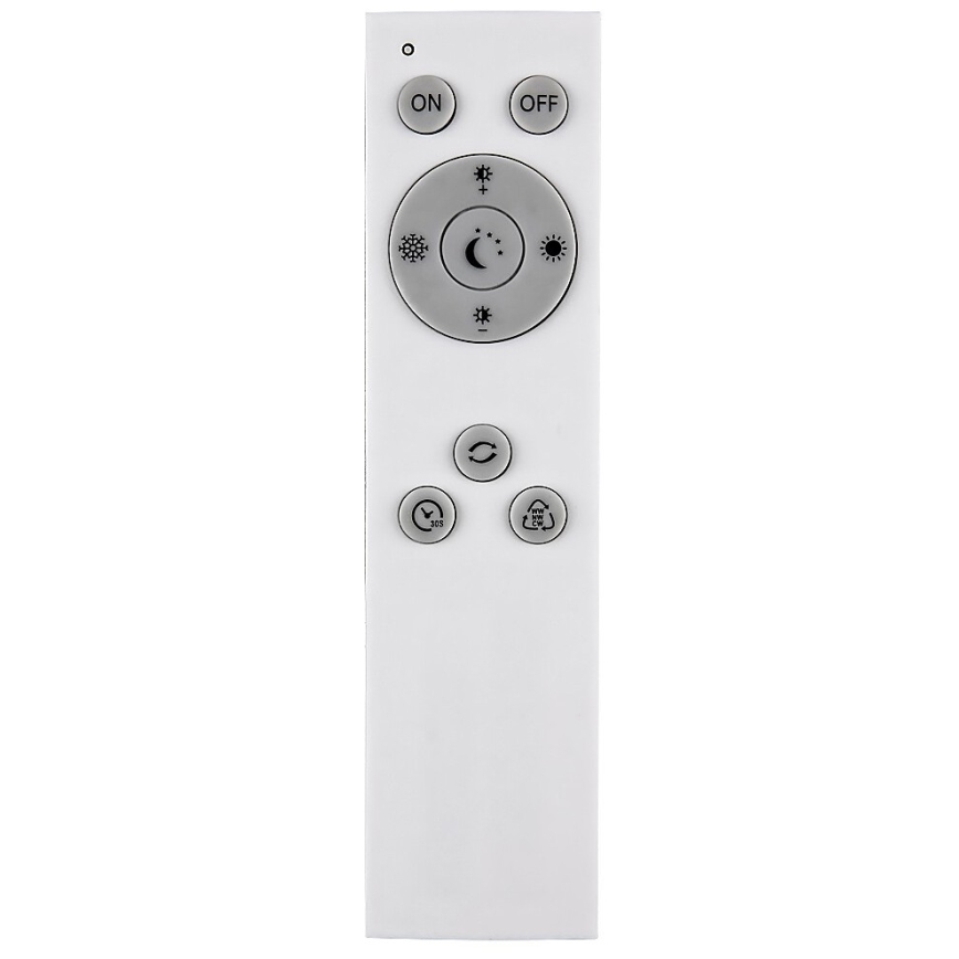 Rabalux - LED pendel dæmpbar LED/38W/230V 3000-6500K sort + fjernbetjening