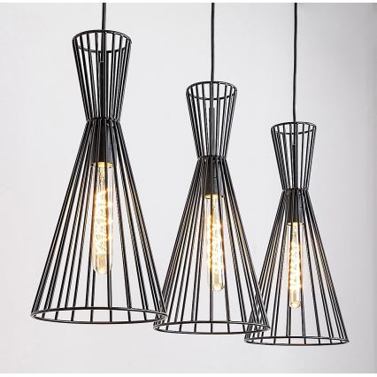 Rabalux - Loftlampe med ledning 3xE27/60W/230V