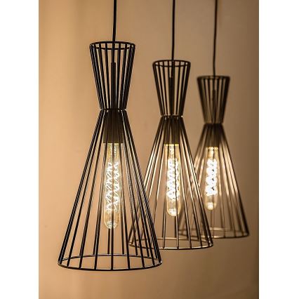 Rabalux - Loftlampe med ledning 3xE27/60W/230V