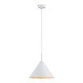 Rabalux 72008 - Pendel på ledning 1xE27/40W/230V Ø 25 cm hvid