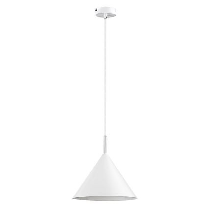 Rabalux 72008 - Pendel på ledning 1xE27/40W/230V Ø 25 cm hvid
