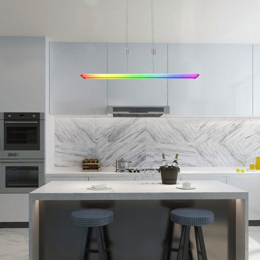 Rabalux - LED pendel m. RGB-farver dæmpbar LED/24W/230V Wi-Fi Tuya + fjernbetjening