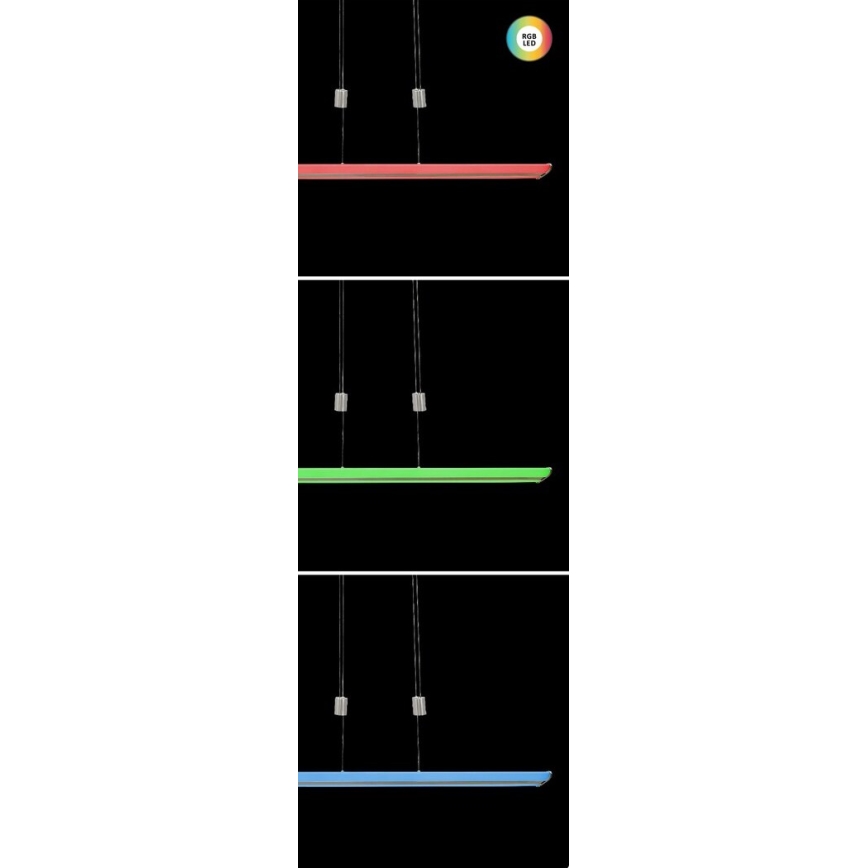Rabalux - LED pendel m. RGB-farver dæmpbar LED/24W/230V Wi-Fi Tuya + fjernbetjening