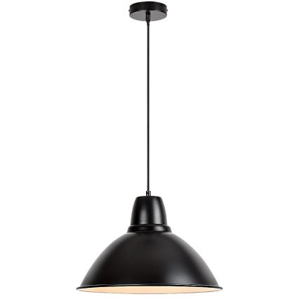 Rabalux - Pendel på ledning 1xE27/60W/230V Ø 36 cm sort