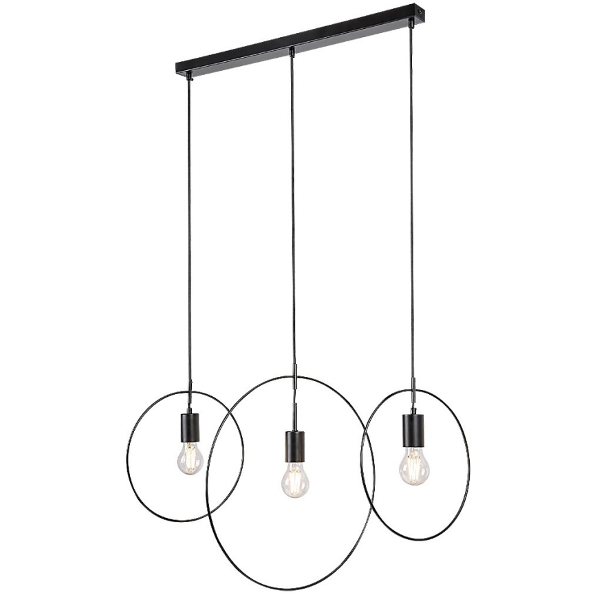 Rabalux - Loftlampe med ledning 3xE27/40W/230V