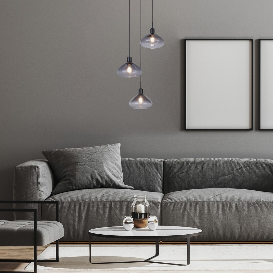 Rabalux - Loftlampe med ledning 3xE27/40W/230V