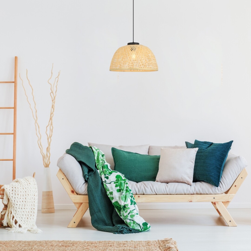 Rabalux - Pendel 1xE27/25W/230V Rattan