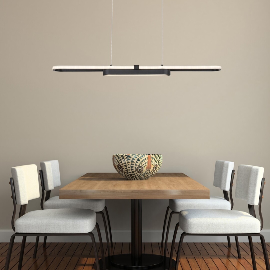 Rabalux - LED pendel LED/48W/230V 4000K sort