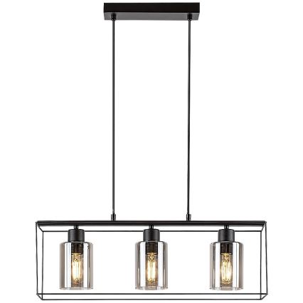 Rabalux - Loftlampe med ledning 3xE27/25W/230V