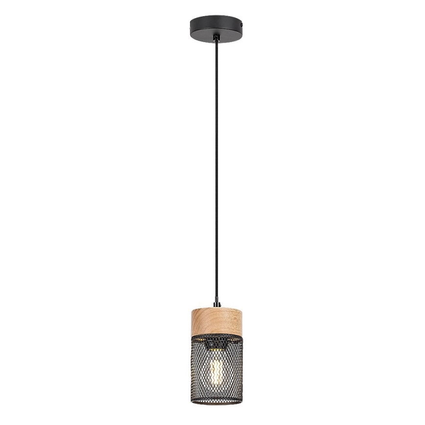 Rabalux - Loftlampe på kabel 1xE27/25W/230V bøg