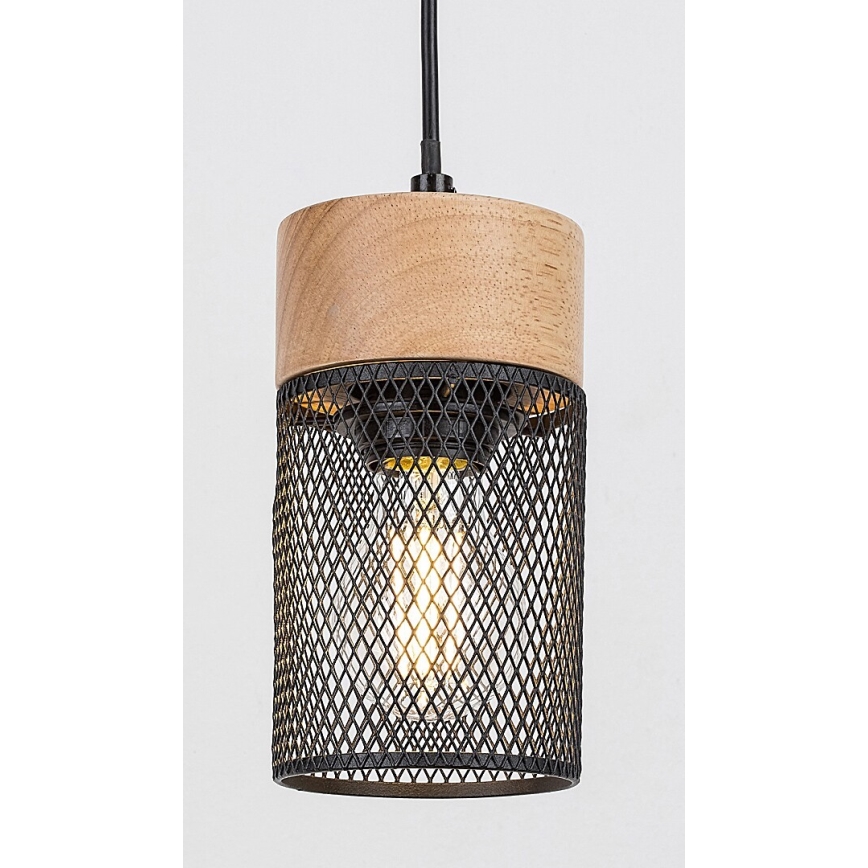 Rabalux - Loftlampe på kabel 1xE27/25W/230V bøg
