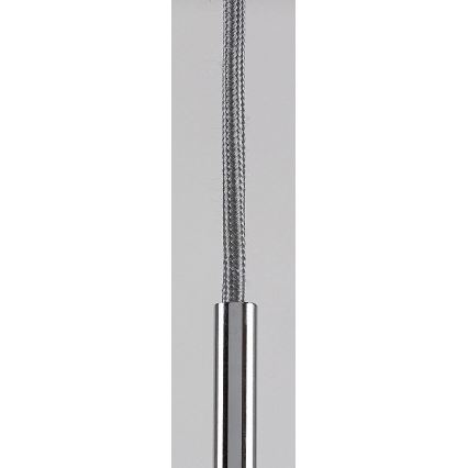Rabalux - Pendel 1xE27/40W/230V transparent/skinnende krom