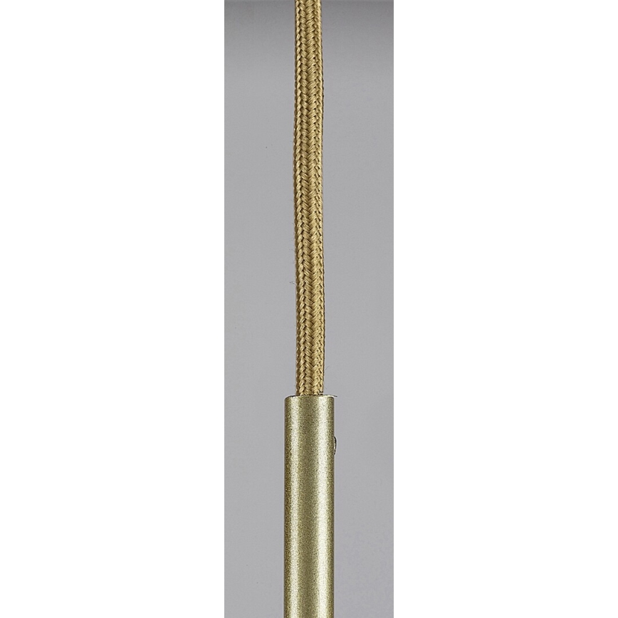 Rabalux - Pendel 1xE27/40W/230V transparent/guldfarvet