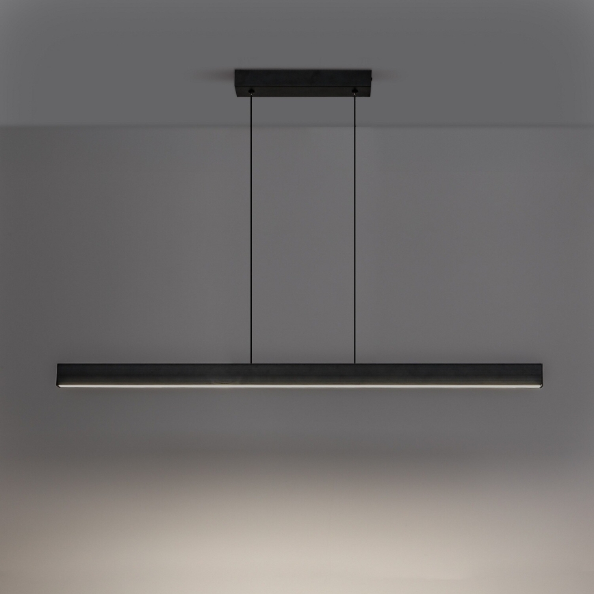 Rabalux - LED lysekrone på wire LED/19W/230V 4000K sort