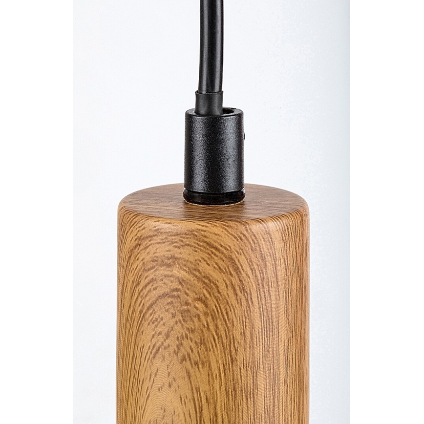 Rabalux - Loftlampe på kabel 1xE27/60W/230V bøg