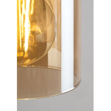 Rabalux - Loftlampe på stang 1xE27/25W/230V fyrretræ
