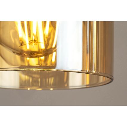 Rabalux - Loftlampe med ledning 3xE27/25W/230V fyrretræ