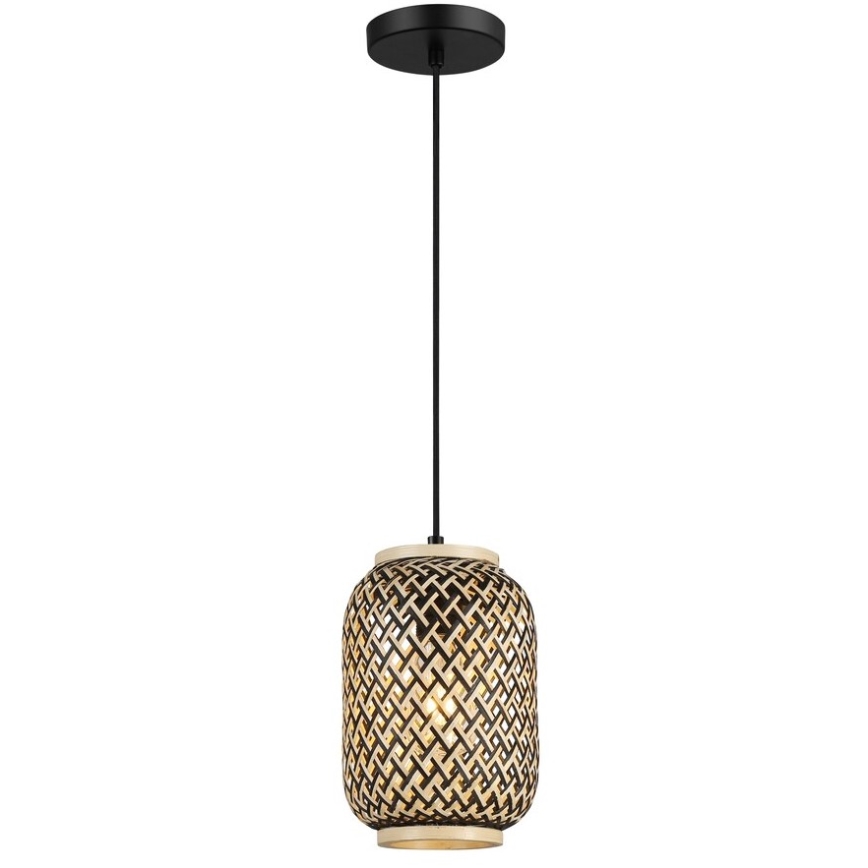 Rabalux - Pendel 1xE27/40W/230V Rattan