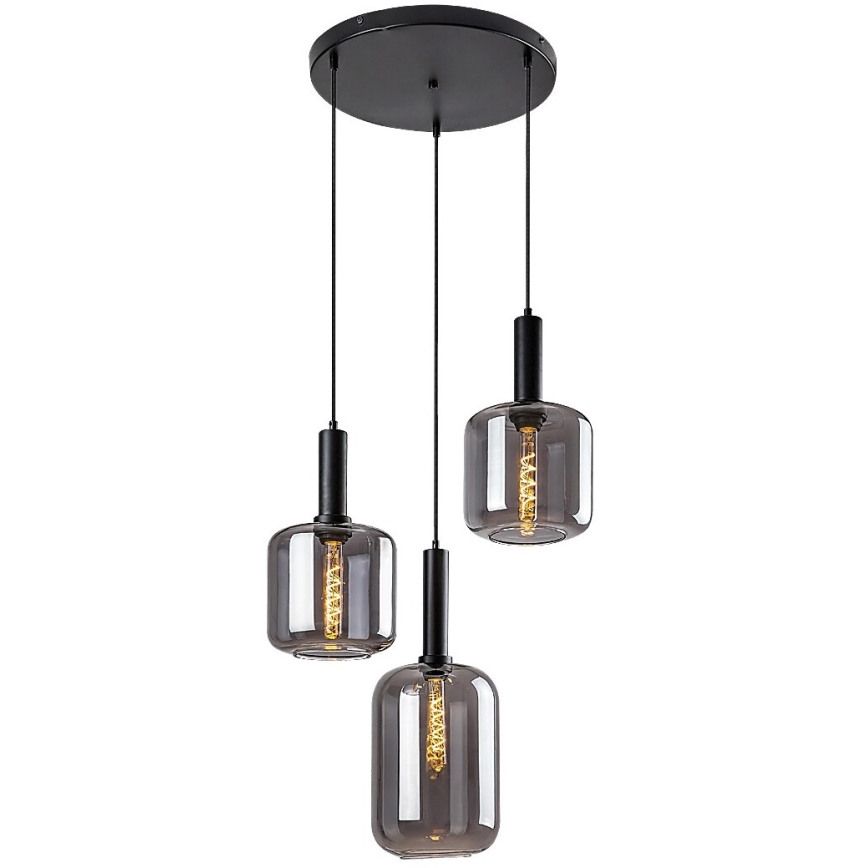 Rabalux - Loftlampe med ledning 3xE27/40W/230V