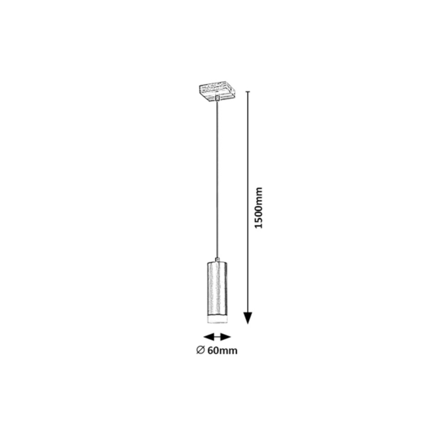 Rabalux - Pendel 1xGU10/5W/230V eg