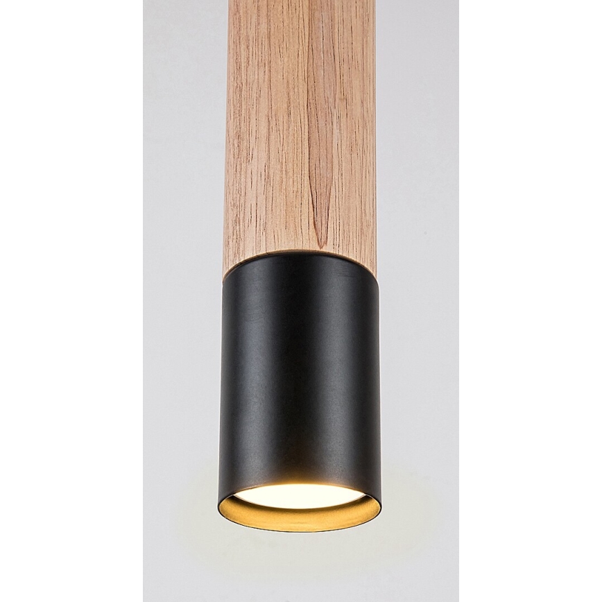 Rabalux - Loftlampe på ledning 1xGU10/50W/230V bøg