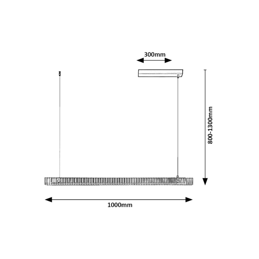 Rabalux - LED pendel LED/36W/230V 3000K