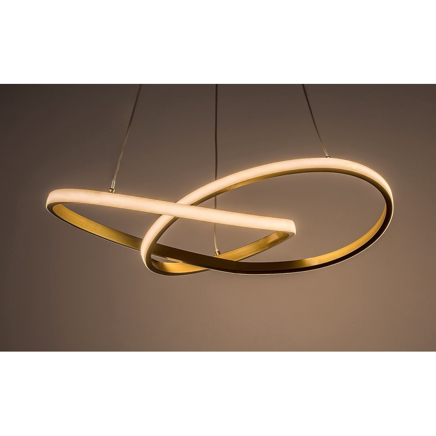 Rabalux - LED pendel LED/36W/230V 3000K guldfarvet