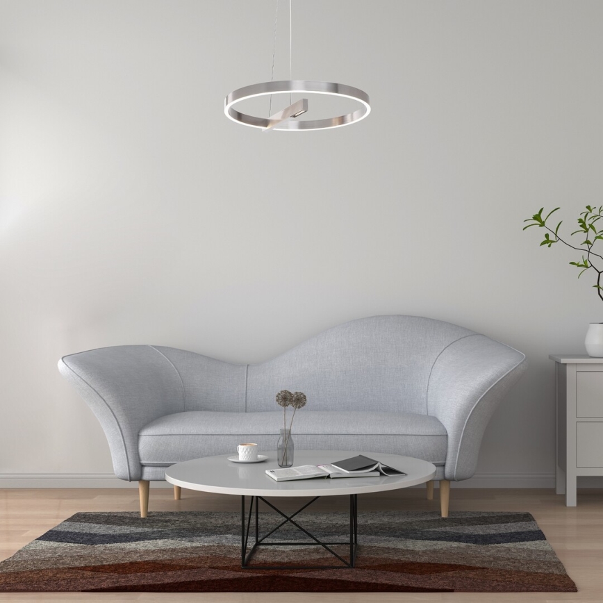 Rabalux - LED pendel LED/34W/230V mat krom