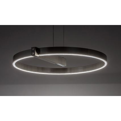 Rabalux - LED pendel LED/34W/230V mat krom