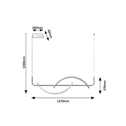 Rabalux - LED pendel LED/35W/230V