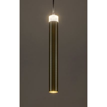 Rabalux - LED pendel LED/10W/230V 4000K sort/guldfarvet