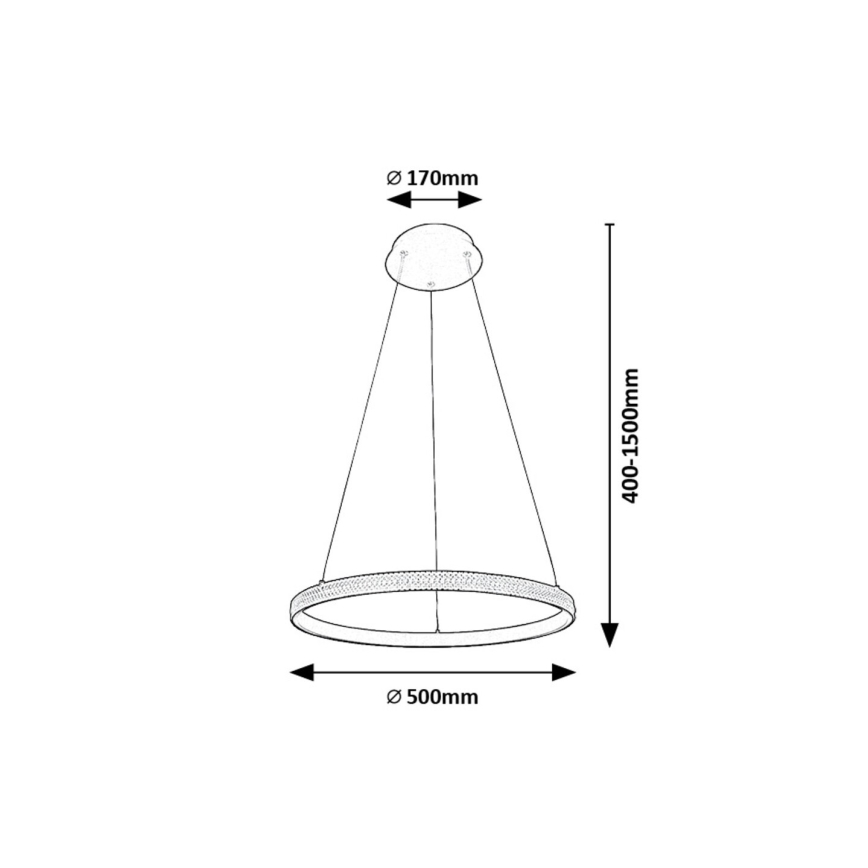 Rabalux - LED pendel LED/32W/230V 3000K