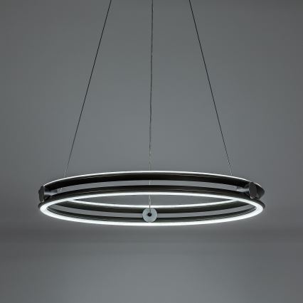 Rabalux - LED-dæmpbar pendel på wire LED/60W/230V 3000-6500K grå + fjernbetjening