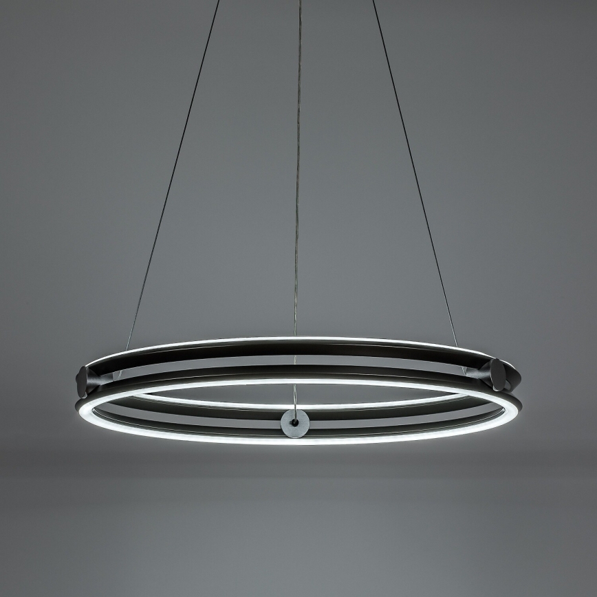 Rabalux - LED-dæmpbar pendel på wire LED/60W/230V 3000-6500K grå + fjernbetjening