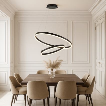Rabalux - LED-dæmpbar pendel på wire LED/80W/230V 3000-6500K + fjernbetjening