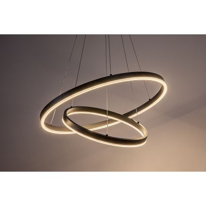 Rabalux - LED-dæmpbar pendel på wire LED/80W/230V 3000-6500K + fjernbetjening