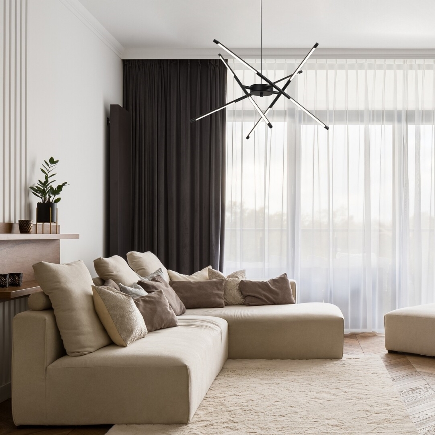 Rabalux - LED pendel LED/40W/230V 3000K sort