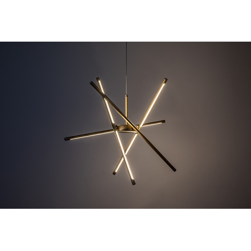 Rabalux - LED pendel LED/40W/230V 3000K guldfarvet
