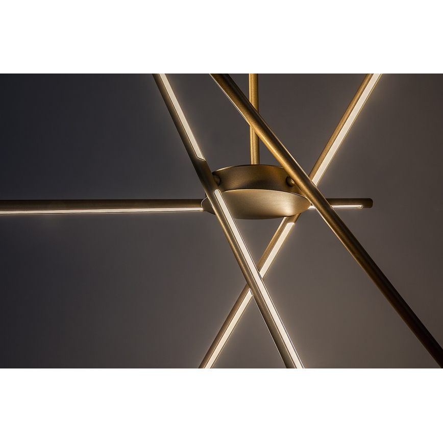 Rabalux - LED pendel LED/40W/230V 3000K guldfarvet
