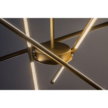 Rabalux - LED pendel LED/40W/230V 3000K guldfarvet
