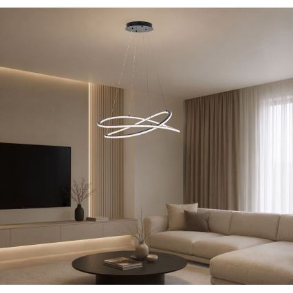 Rabalux - LED Dæmpbar pendel på kabel LED/75W/230V 3000-6500K + fjernbetjening