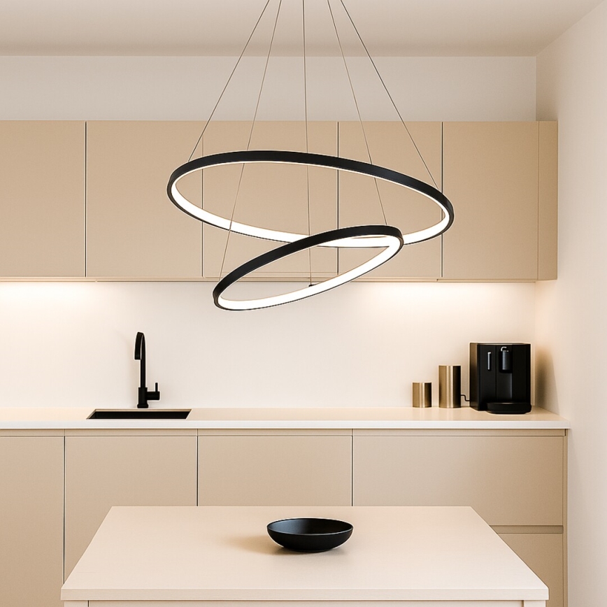 Rabalux - LED-dæmpbar pendel på wire LED/75W/230V 3000-6500K + fjernbetjening