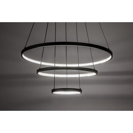 Rabalux - Dæmpbar LED-pendel på wire LED/90W/230V 3000-6500K + fjernbetjening