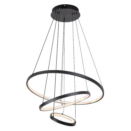 Rabalux - Dæmpbar LED-pendel på wire LED/90W/230V 3000-6500K + fjernbetjening